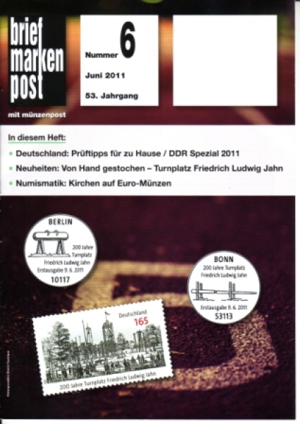 D Briefmarken Post 6 / 2011